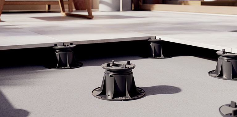Supporti per pavimenti sopraelevati da esterno