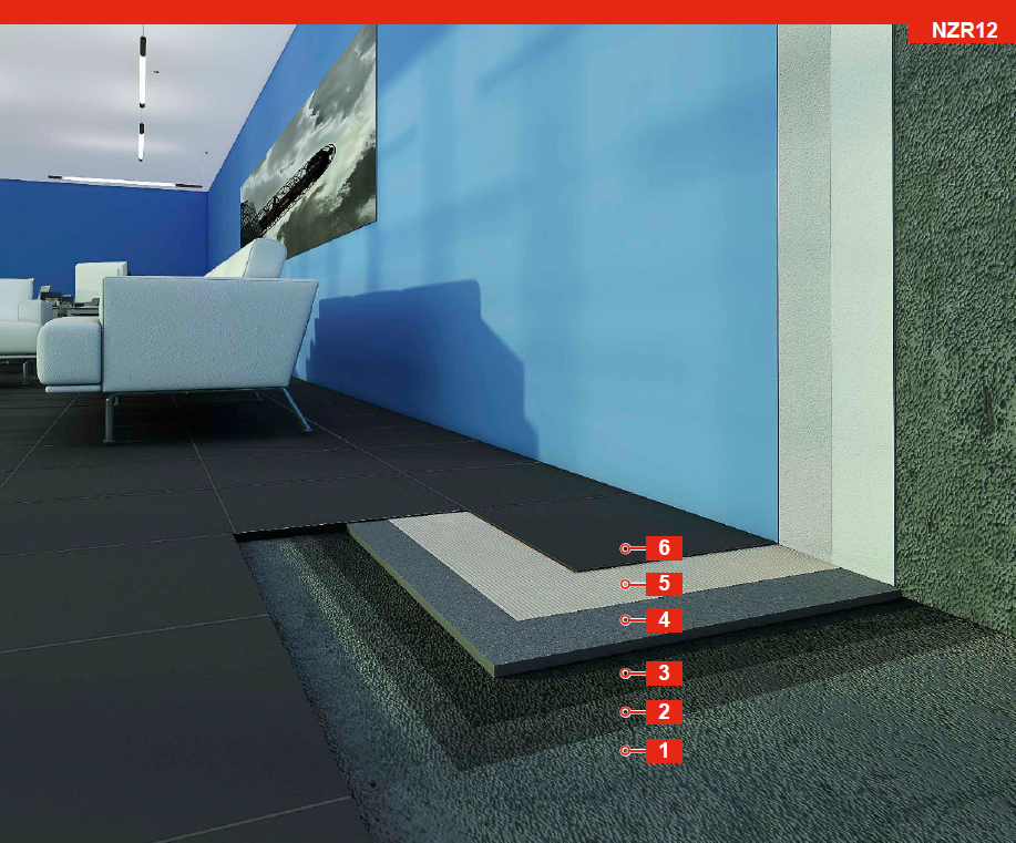 Nzr12 System For The Installation Of Carpet Tiles On Uneven Please The Work Method Statement Pdf For Complete List Of Suitable Products And Installation Information 1 Existing Uneven Concrete